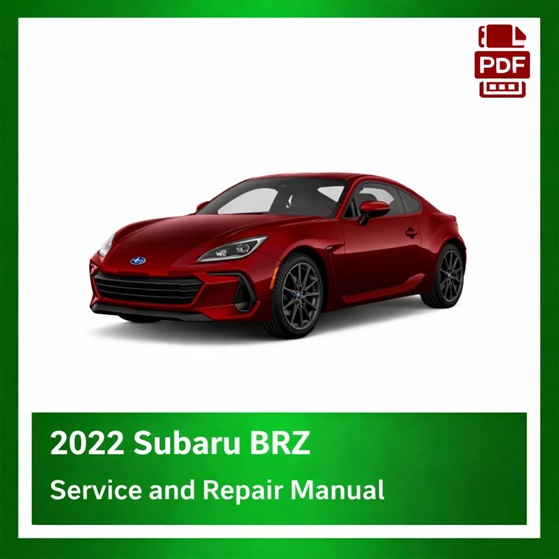 2022 Subaru BRZ repair manual