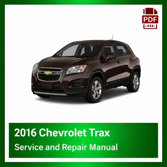2016 Chevrolet Trax repair manual