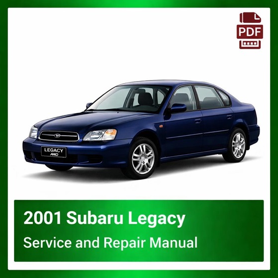 2001 Subaru Legacy repair manual