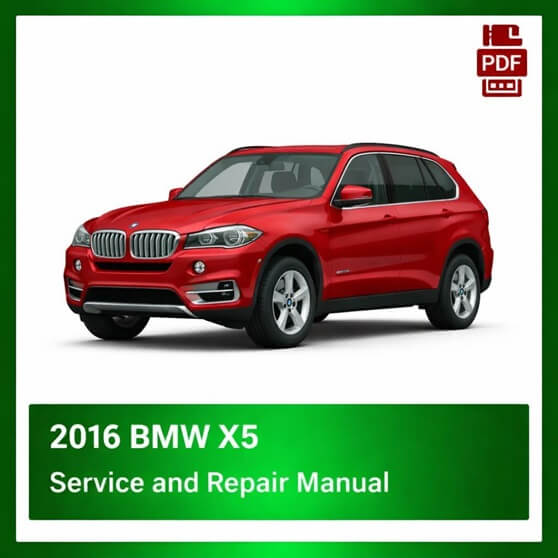 2016 BMW X5 repair manual