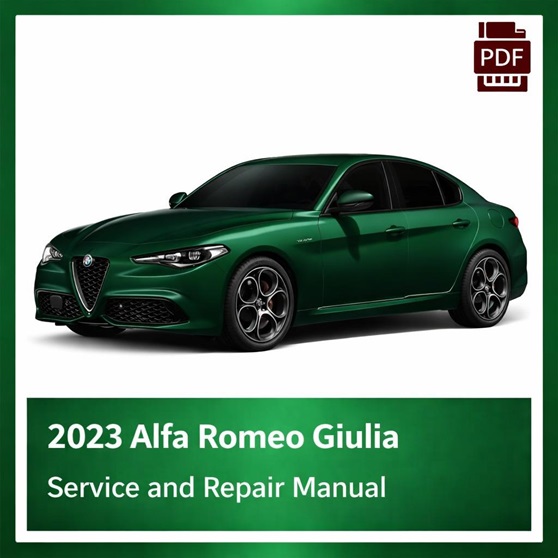 2023 Alfa Romeo Giulia repair manual