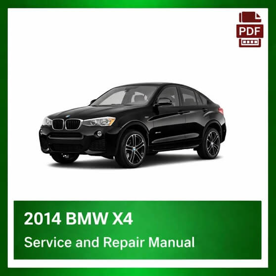 2014 BMW X4 repair manual