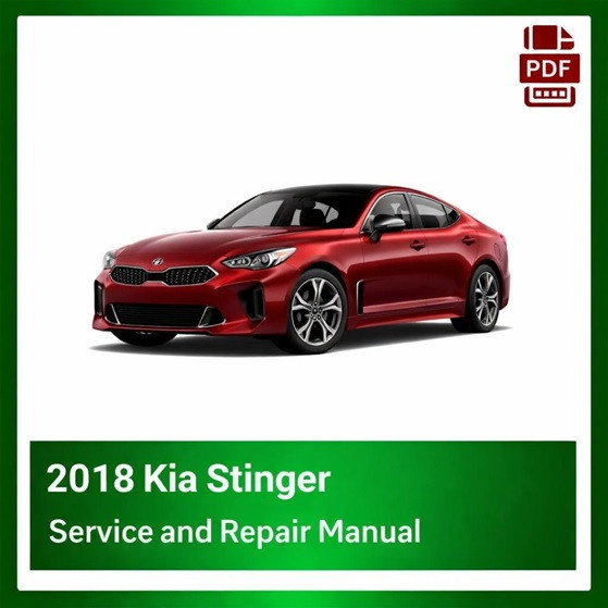 2018 Kia Stinger repair manual