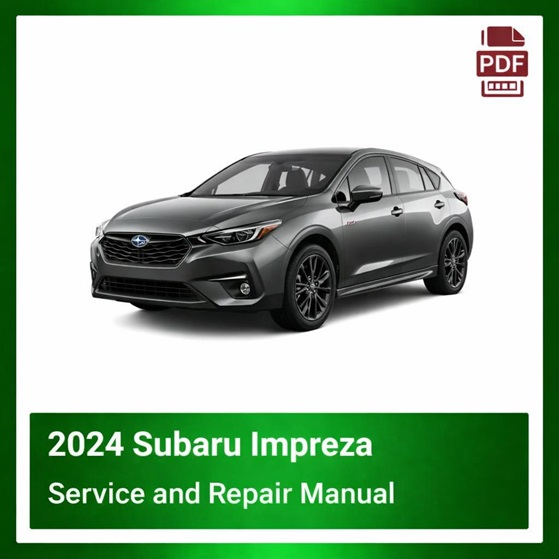2024 Subaru Impreza repair manual