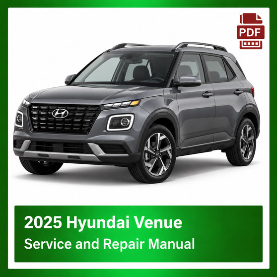 2025 Hyundai Venue repair manual