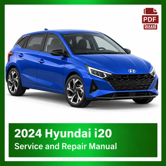 2024 Hyundai i20 repair manual