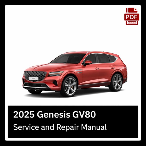 2025 Genesis GV80 Repair Manual