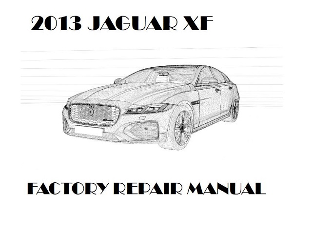 2013 Jaguar XF repair manual downloader