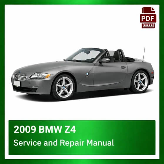 2009 BMW Z4 repair manual