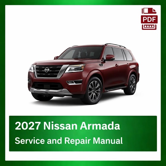 2027 Nissan Armada repair manual