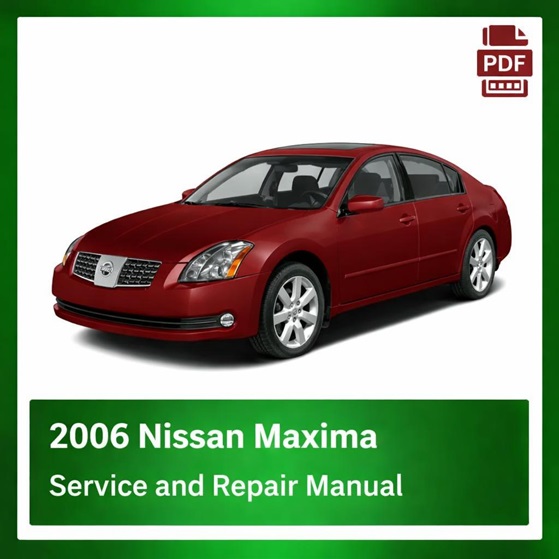 2006 Nissan Maxima repair manual