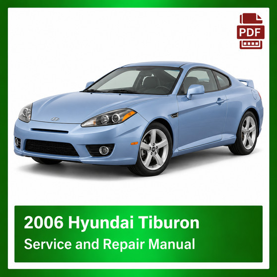 2006 Hyundai Tiburon repair manual