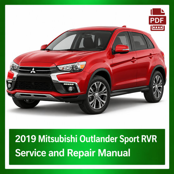 2019 Mitsubishi Outlander Sport RVR repair manual