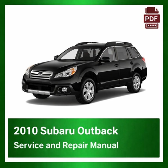 2010 Subaru Outback repair manual