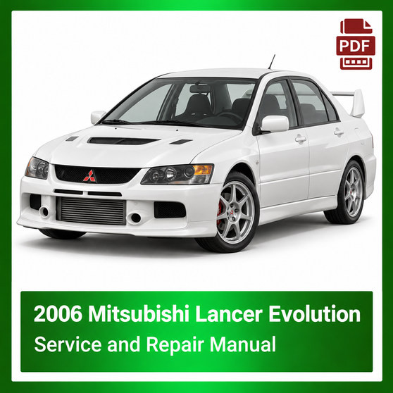 2006 Mitsubishi Lancer Evolution repair manual