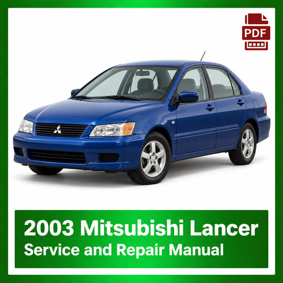 2003 Mitsubishi Lancer repair manual