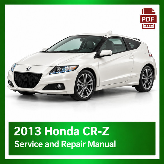 2013 Honda CR-Z repair manual