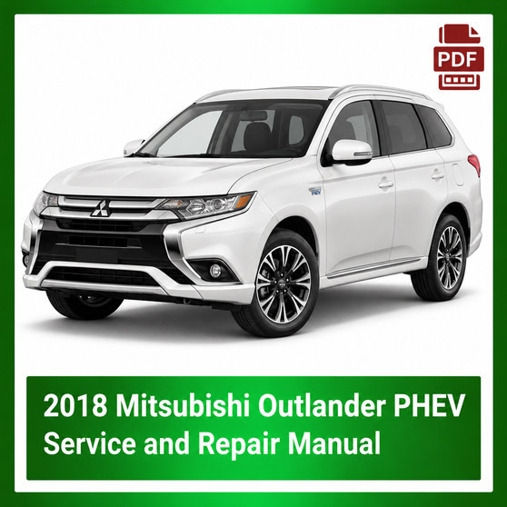 2018 Mitsubishi Outlander PHEV repair manual