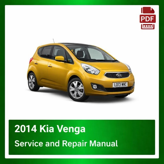 2014 Kia Venga repair manual