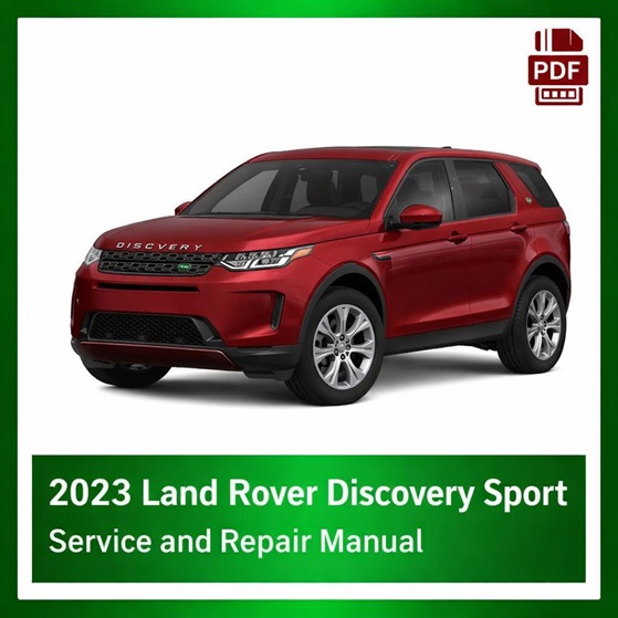 2023 Land Rover Discovery Sport repair manual