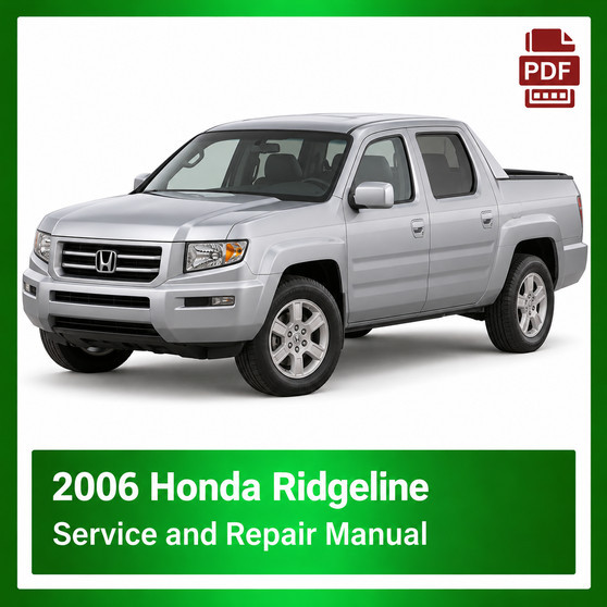 2006 Honda RIDGELINE repair manual