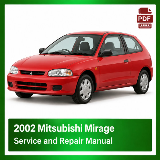 2002 Mitsubishi Mirage repair manual