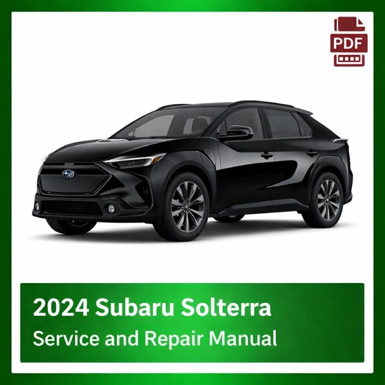 2024 Subaru Solterra repair manual
