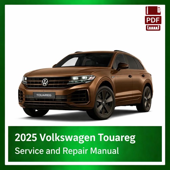 2025 Volkswagen Touareg repair manual - VIN specific PDF