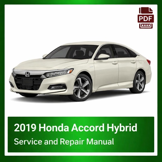 2019 Honda Accord Hybrid repair manual