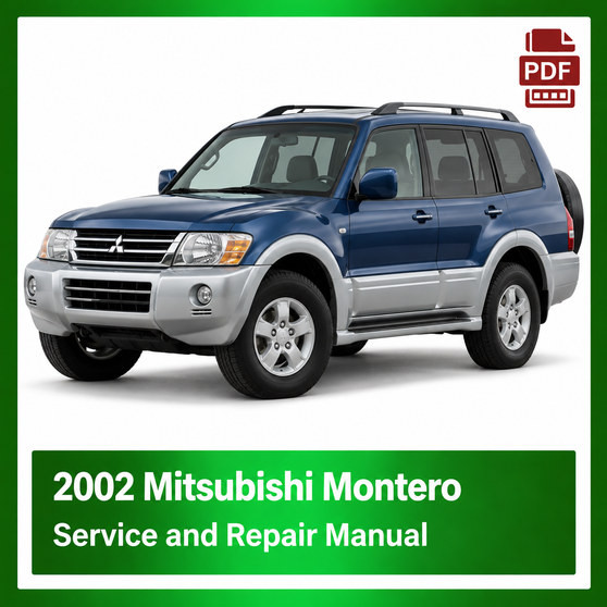 2002 Mitsubishi Montero repair manual
