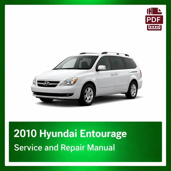 2010 Hyundai Entourage repair manual