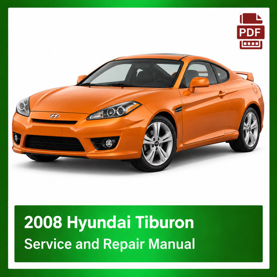 2008 Hyundai Tiburon repair manual
