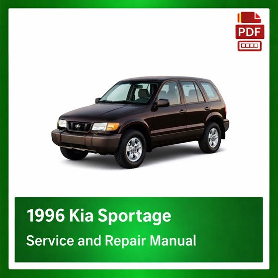 1996 Kia Sportage repair manual