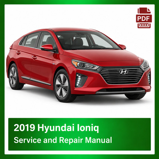 2019 Hyundai Ioniq repair manual