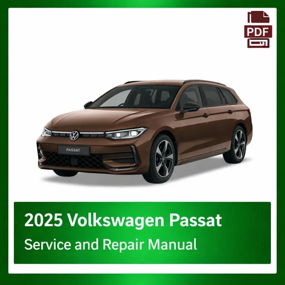 2025 Volkswagen Passat repair manual - VIN specific PDF