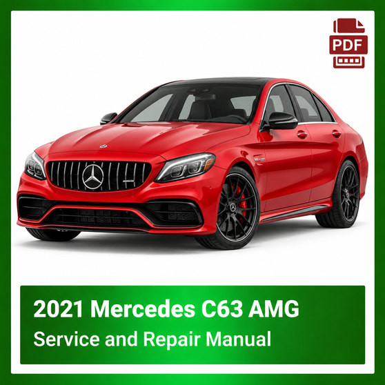 2021 Mercedes C63 AMG repair manual
