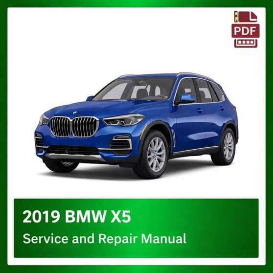 2019 BMW X5 repair manual