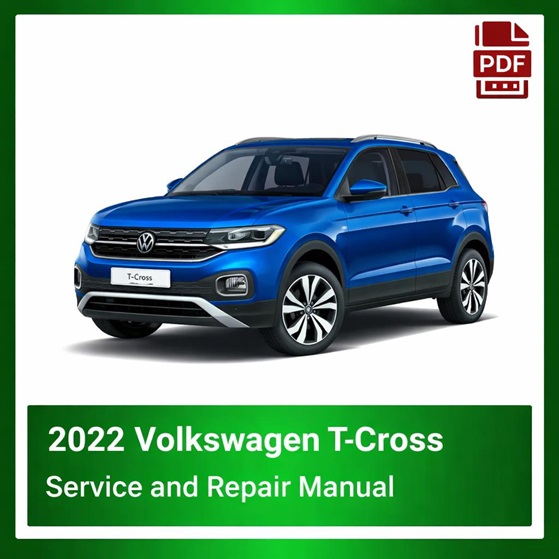 2022 Volkswagen T-Cross repair manual