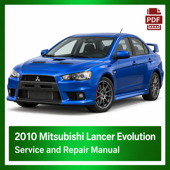 2010 Mitsubishi Lancer Evolution repair manual