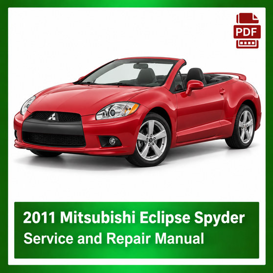 2011 Mitsubishi Eclipse Spyder repair manual