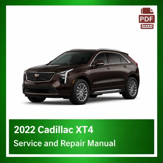 2022 Cadillac XT4 repair manual