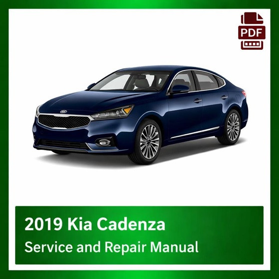 2019 Kia Cadenza repair manual