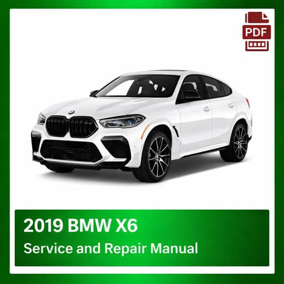 2019 BMW X6 repair manual