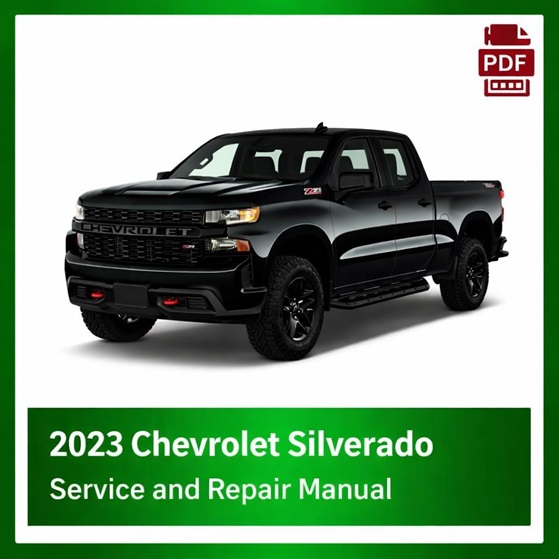 2023 Chevrolet Silverado repair manual