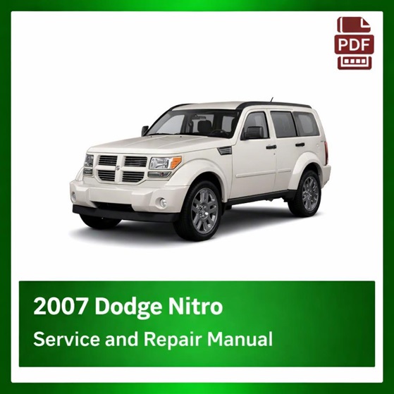 2007 Dodge Nitro repair manual