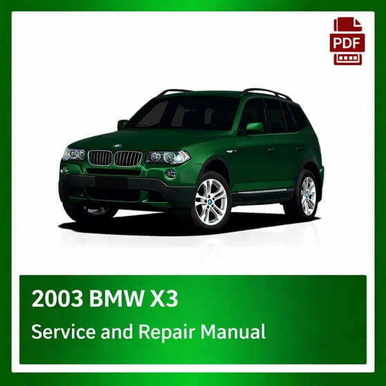 2003 BMW X3 repair manual