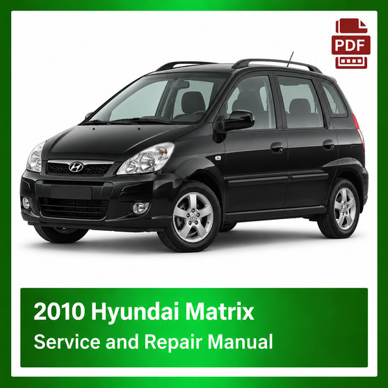 2010 Hyundai Matrix repair manual