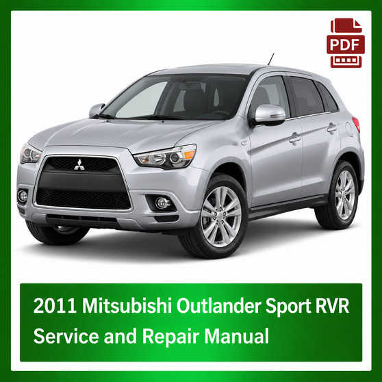 2011 Mitsubishi Outlander Sport RVR repair manual