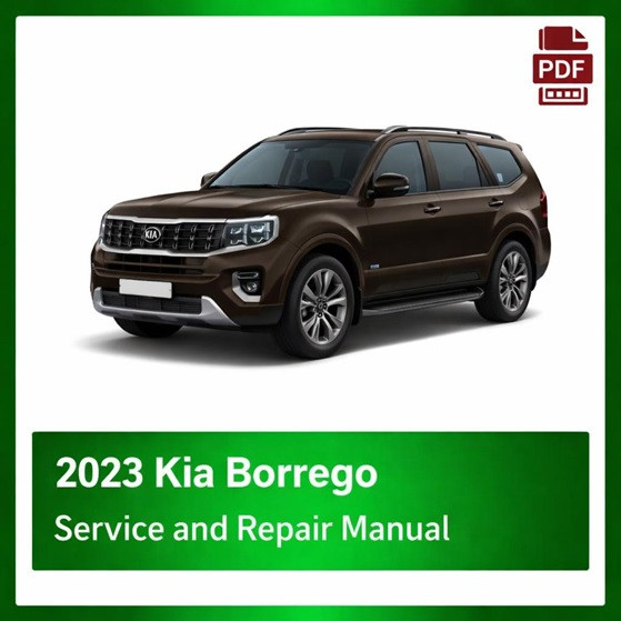 2023 Kia Borrego repair manual