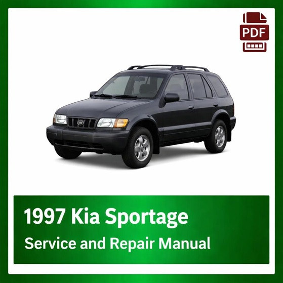 1997 Kia Sportage repair manual